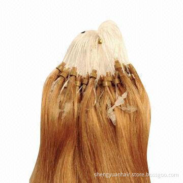 Top Quality Easy Ring Micro Loop Human Hair Extensions